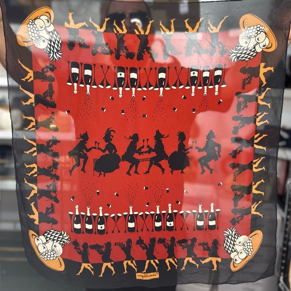 Ferragamo Feast Silk Scarf
